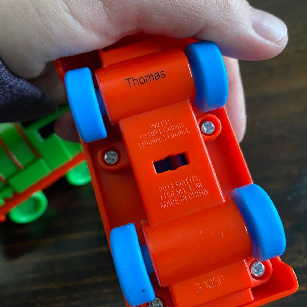 Thomas & Friends Plastic Push Along Train Toys Thomas Percy Toy Set Mattel 2011‎